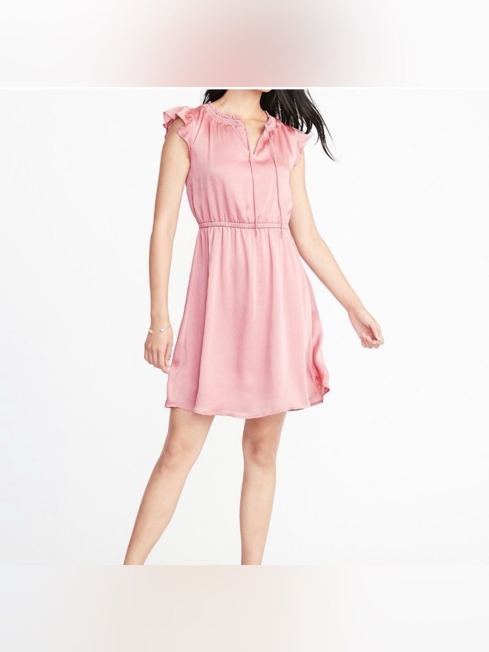 Old Navy Women’s Pink Ruffled Dress Size XL C15-016